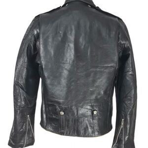 VINTAGE AMF HARLEY DAVIDSON MOTORCYCLE LEATHER JACKET